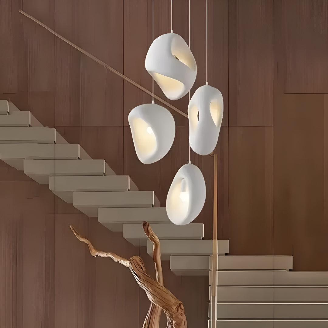 Wabi Sabi Cluster Pendant Light For Modern Interiors