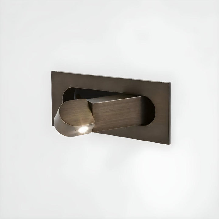 Wall Mounted Bedside Reading Light With Adjustable Head