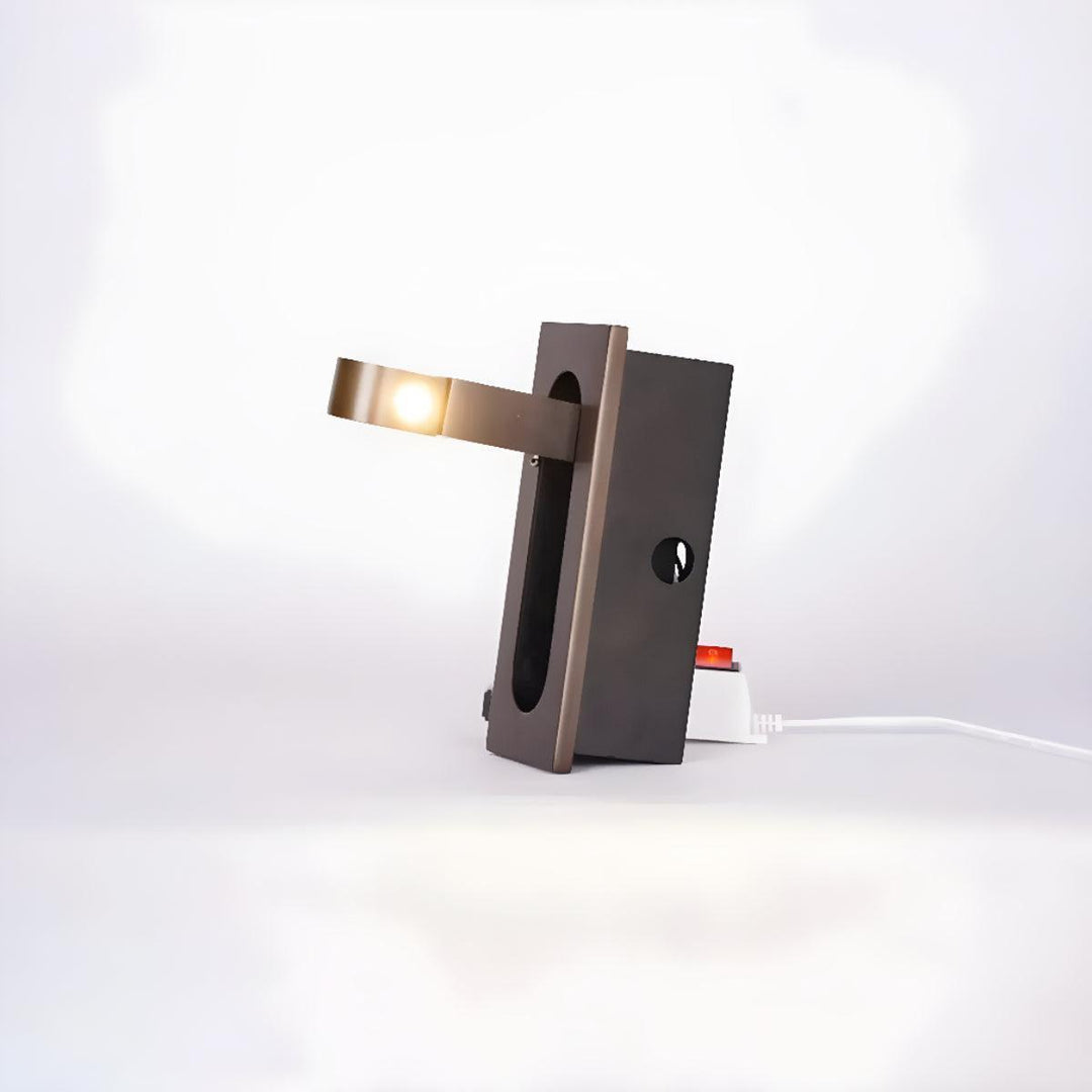 Wall Mounted Bedside Reading Light With Adjustable Head