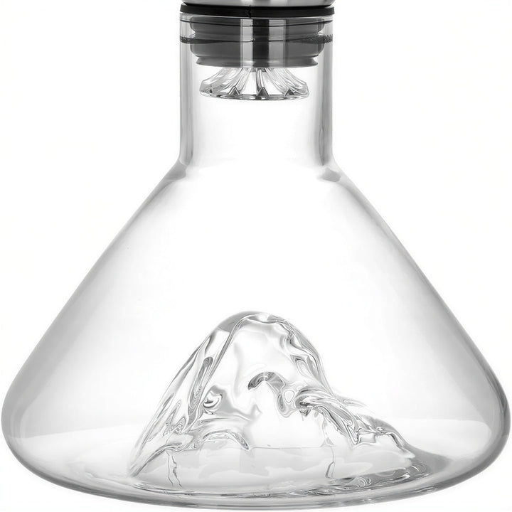 Wine Decanter Carafe With Iceberg Aerator Feature